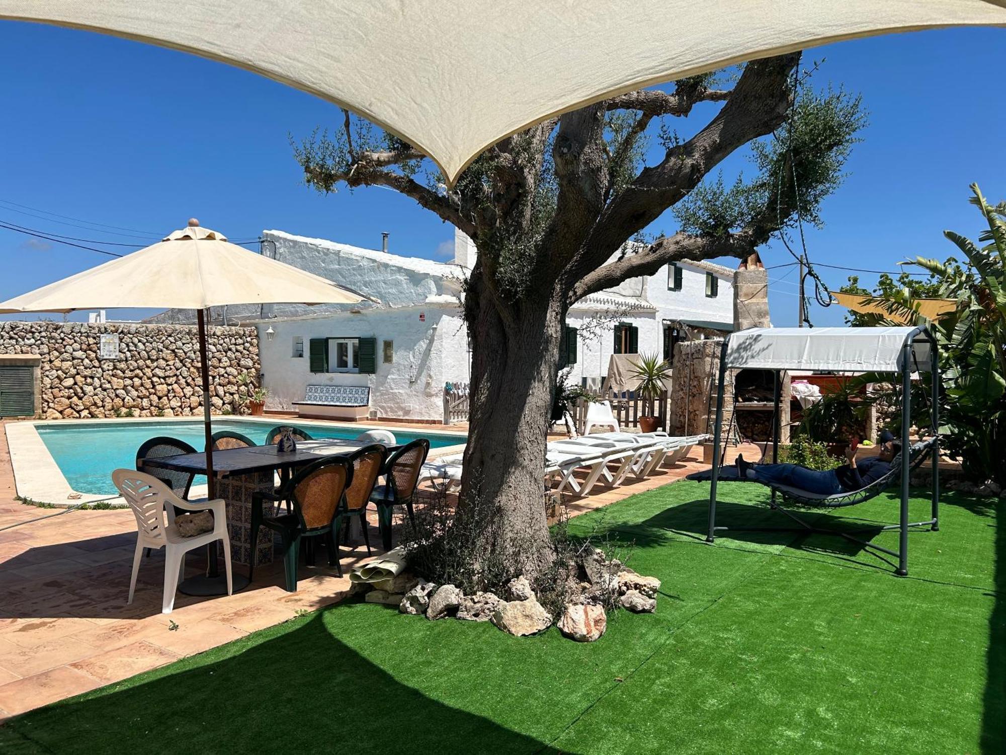 Casa Rural Menorquina Con Piscina y Barbacoa Sant Climent Exterior foto