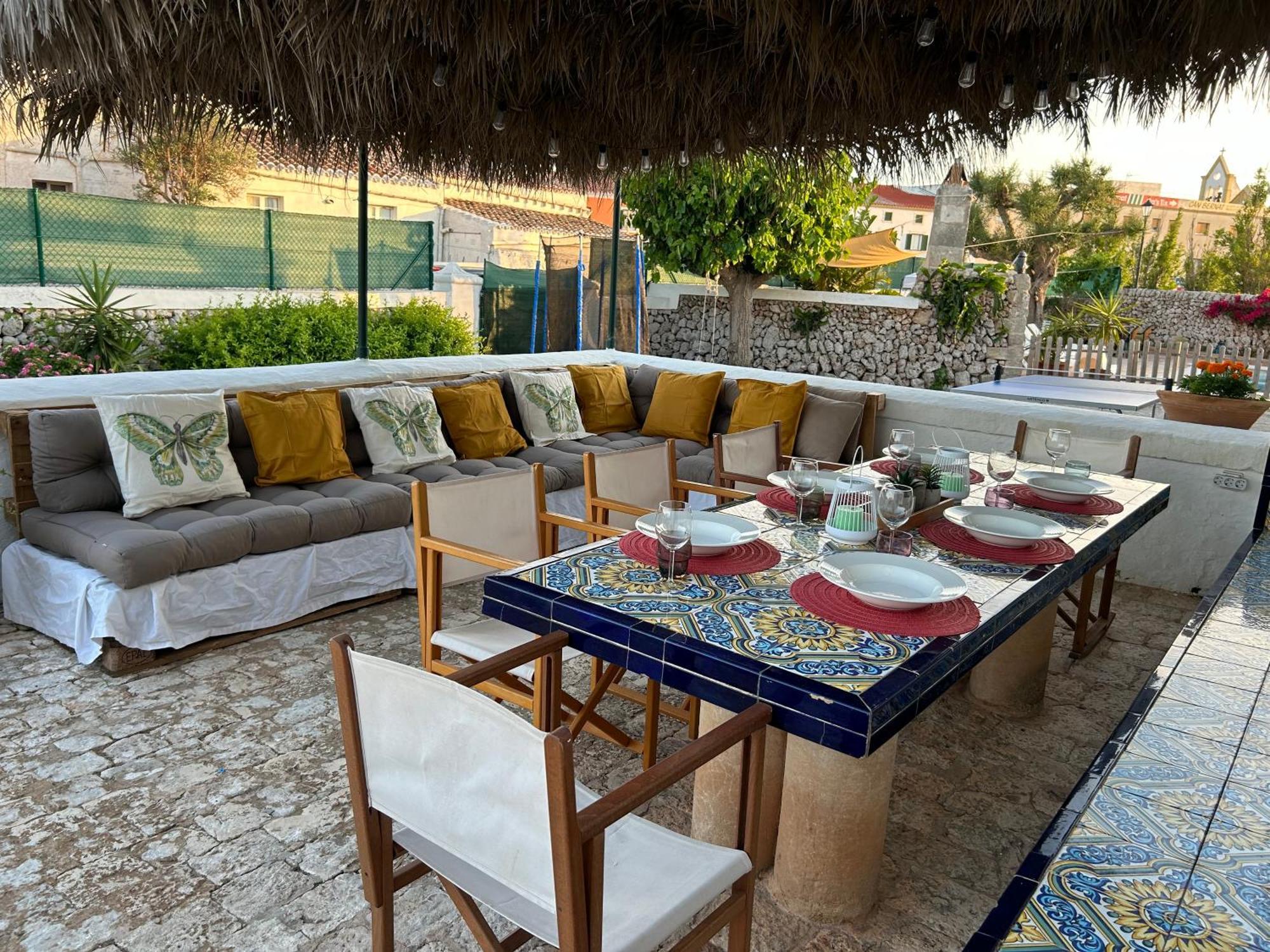 Casa Rural Menorquina Con Piscina y Barbacoa Sant Climent Exterior foto