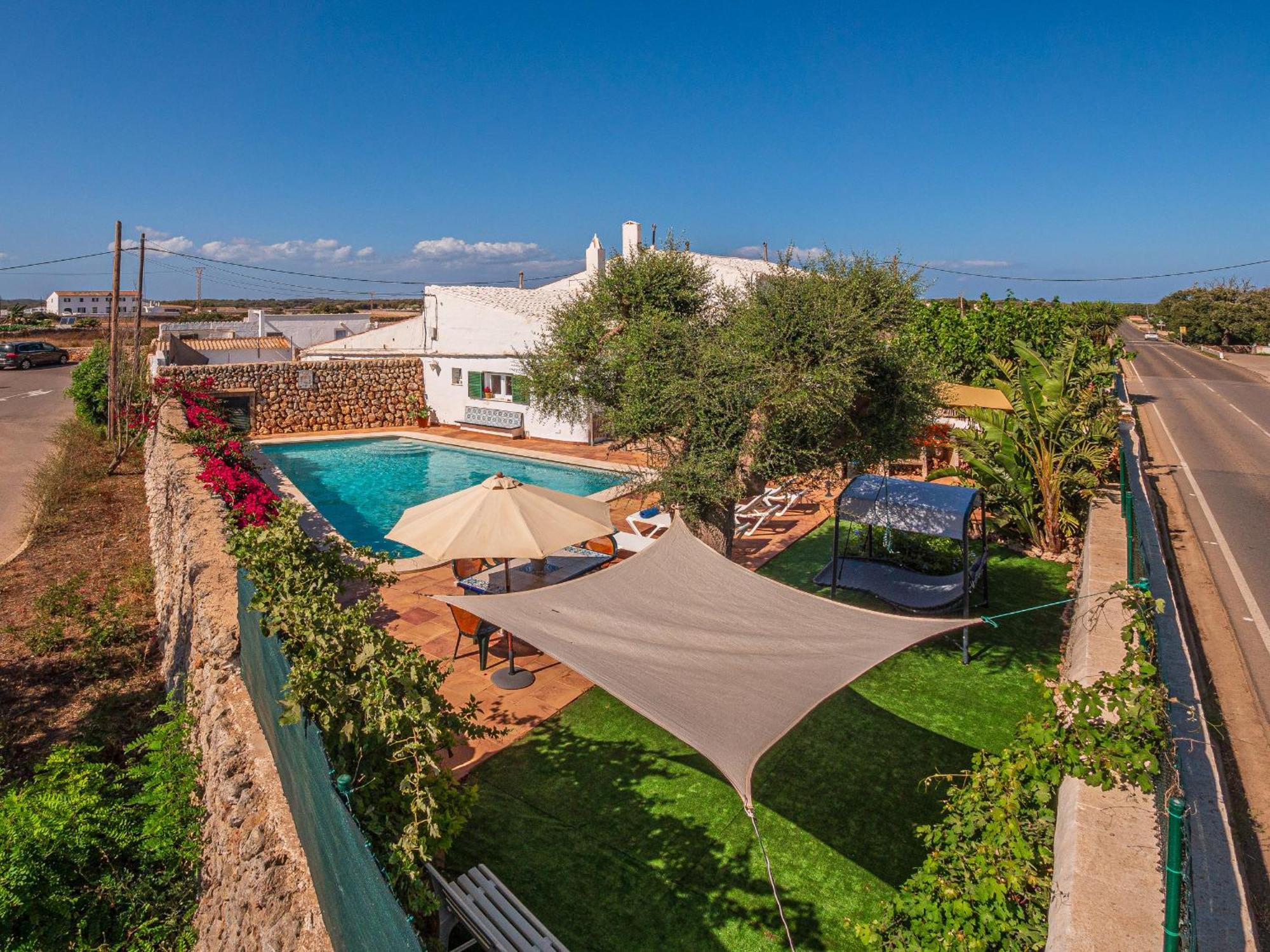 Casa Rural Menorquina Con Piscina y Barbacoa Sant Climent Exterior foto