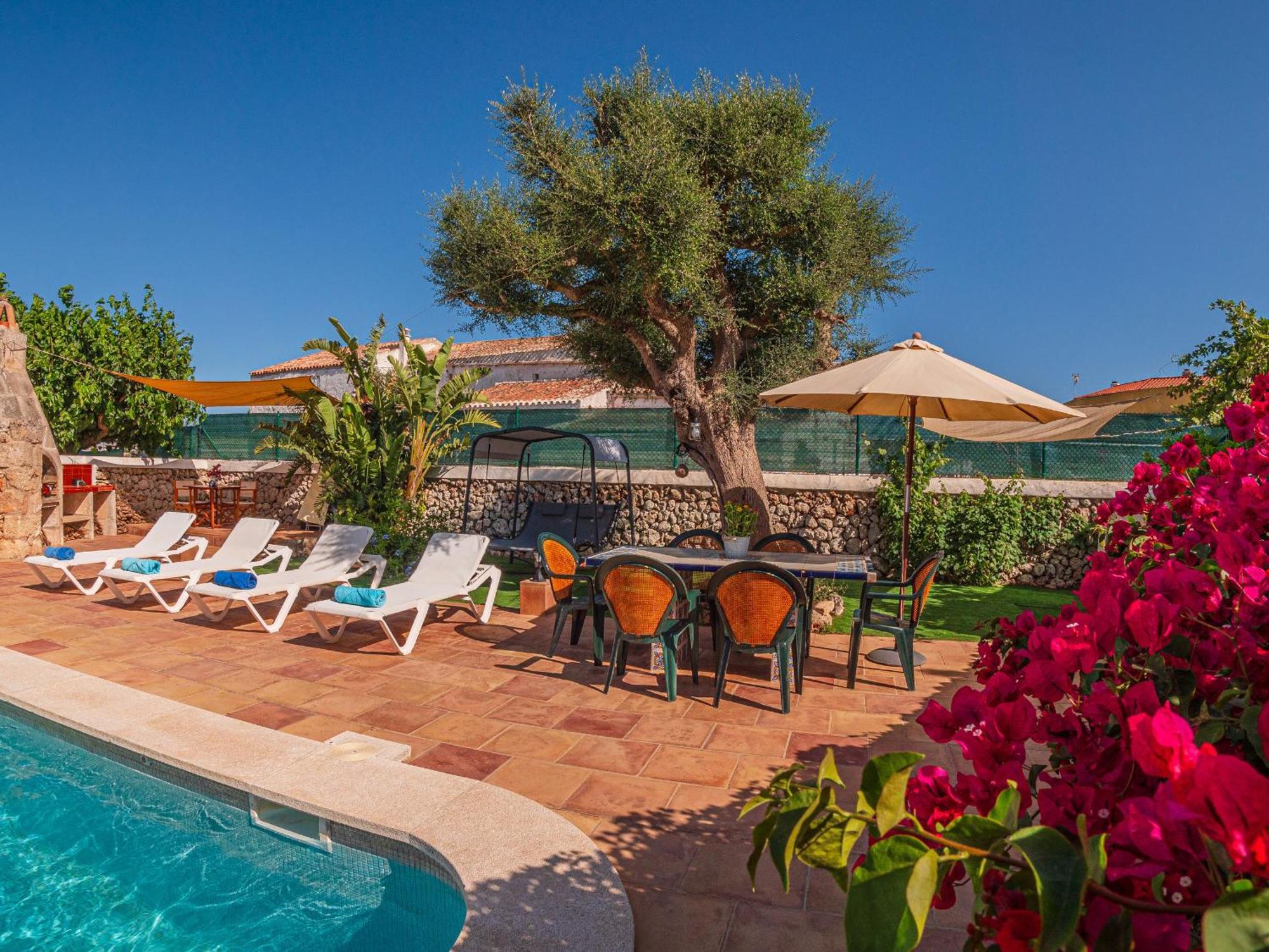 Casa Rural Menorquina Con Piscina y Barbacoa Sant Climent Exterior foto