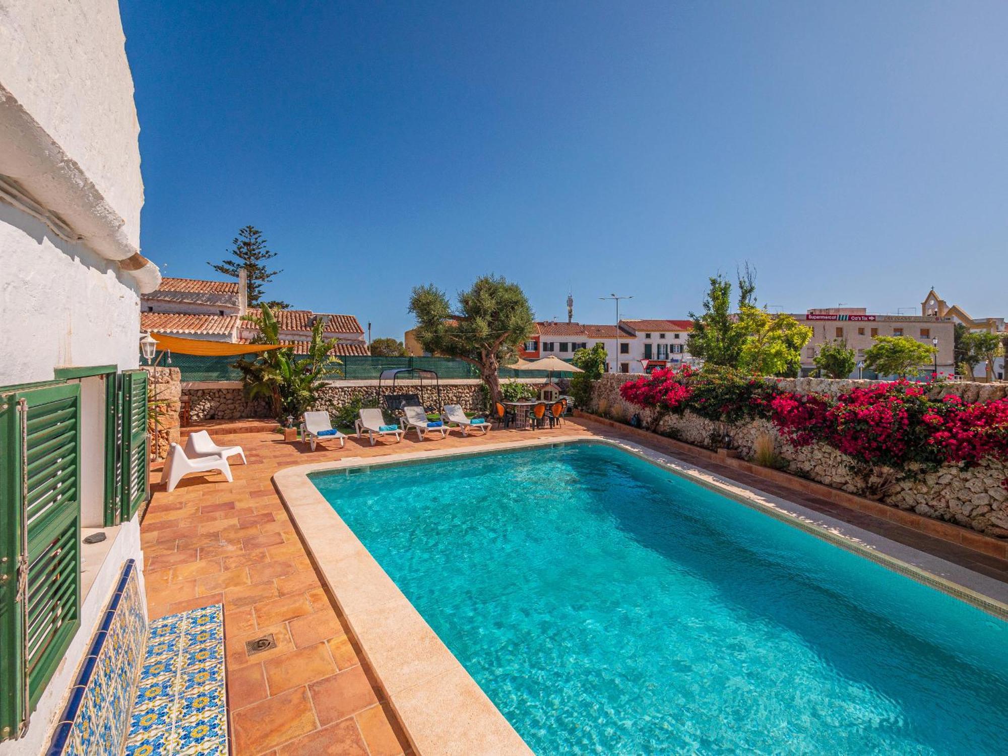 Casa Rural Menorquina Con Piscina y Barbacoa Sant Climent Exterior foto
